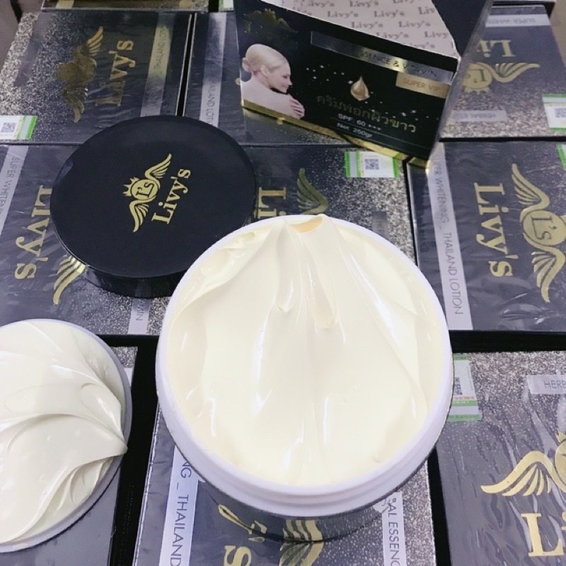 Kem body livy đên trắng da chống nắng makeup kháng nước thái lan xn