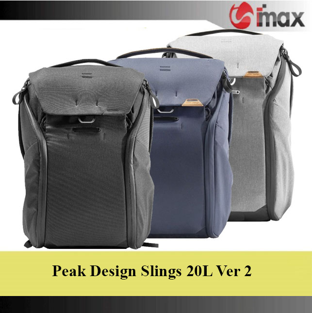 Balo máy ảnh Peak Design Everyday Backpack 20L Ver 2, Hàng chính hãng thumbnail