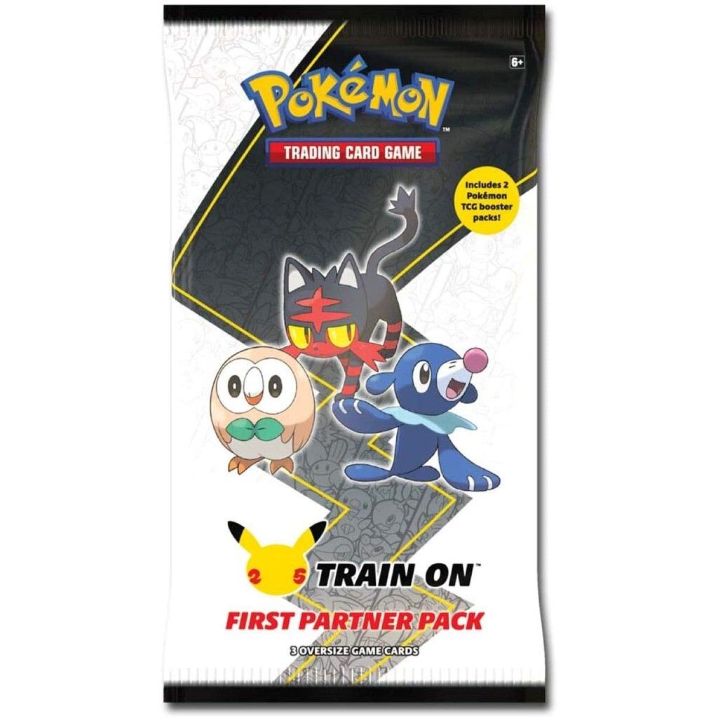 Pokemon TCG 25th Anniversary First Partner Pack Brand New Factory