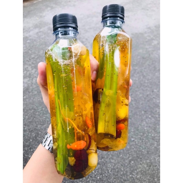 100 Chai nắp đen vuông , tám giác đựng trà sữa 330ml