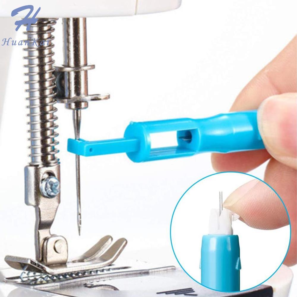 HK Sewing Machine Needle Installation Tool Automatic Threader Inserter Sewing Quick Threader Needle Threading Tool Sewing Accessories