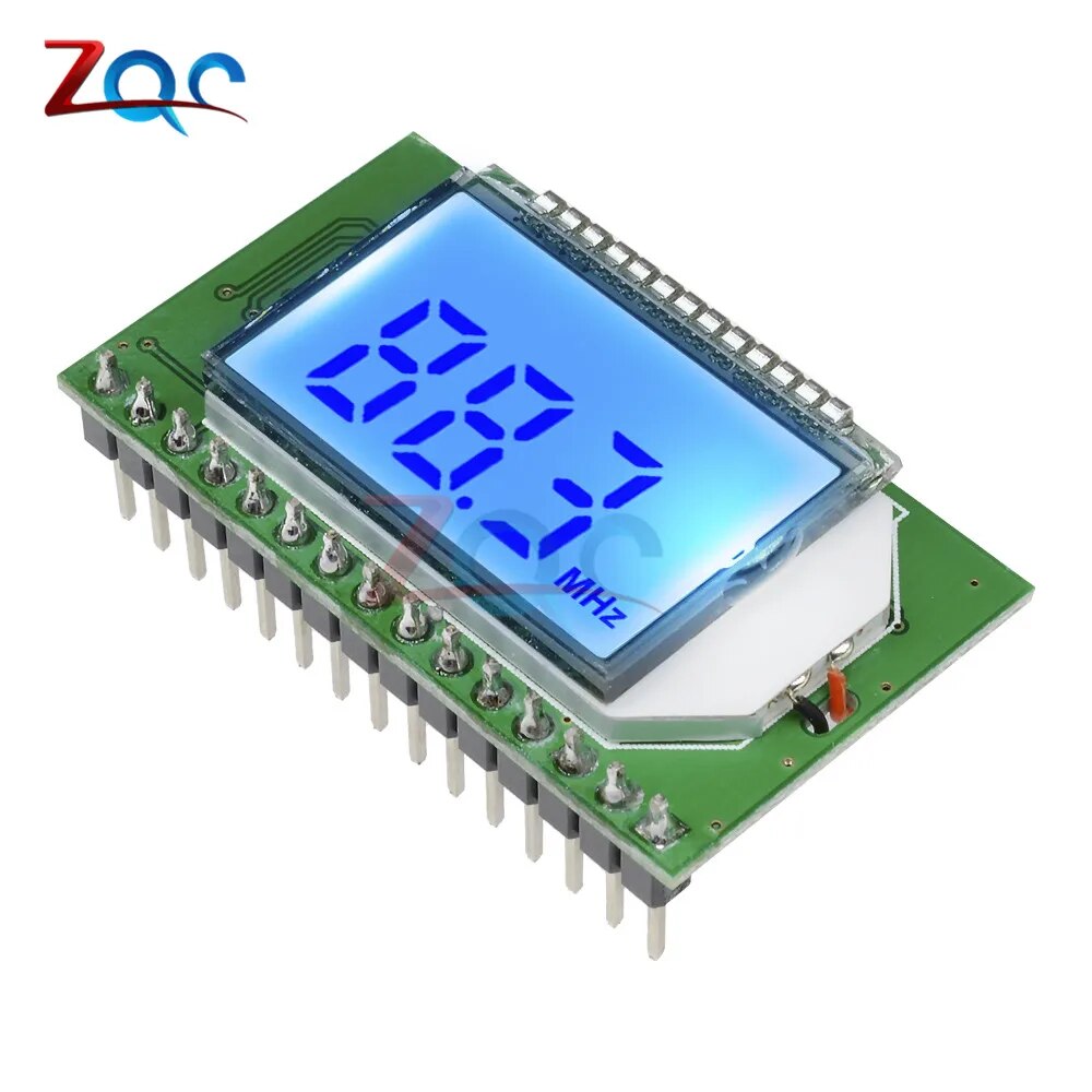 Pll Lcd 87-108mhz Digital Fm Radio Transmitter Receiver Module Wireless Microphone Stereo