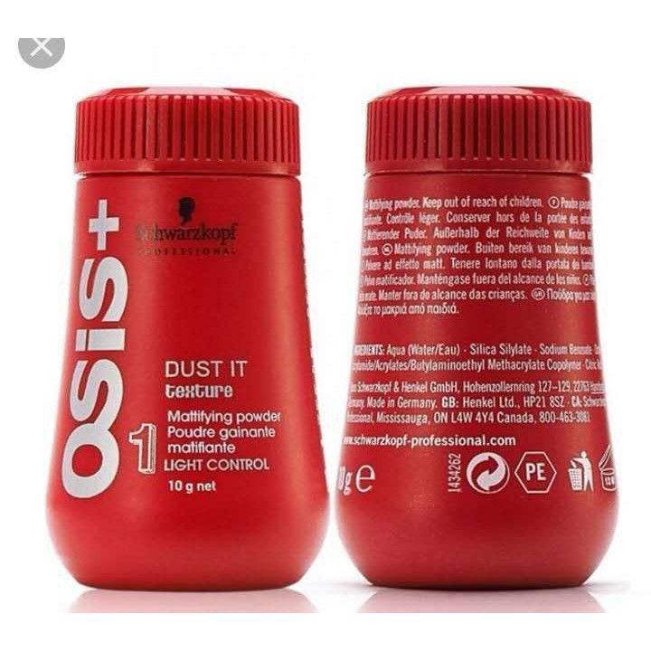 SCHWARZKOPF Osis+ Dust It Hair Styling Mattifying Powder 10g Lazada