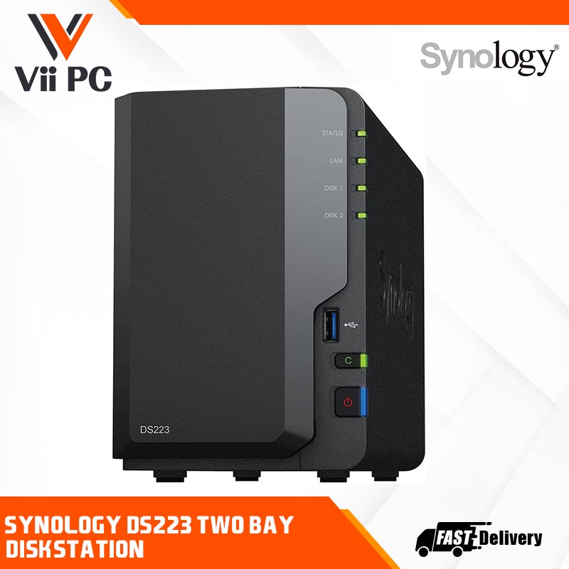 Synology 2-Bay DiskStation DS223j (Diskless)