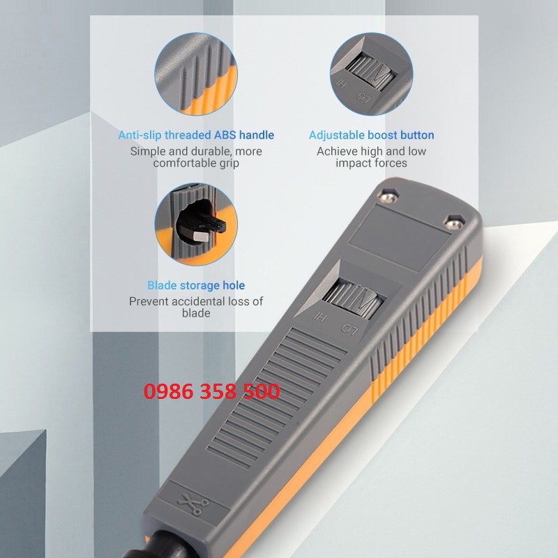 Tool nhấn Dây mạng Cat5, Cat6 cao cấp