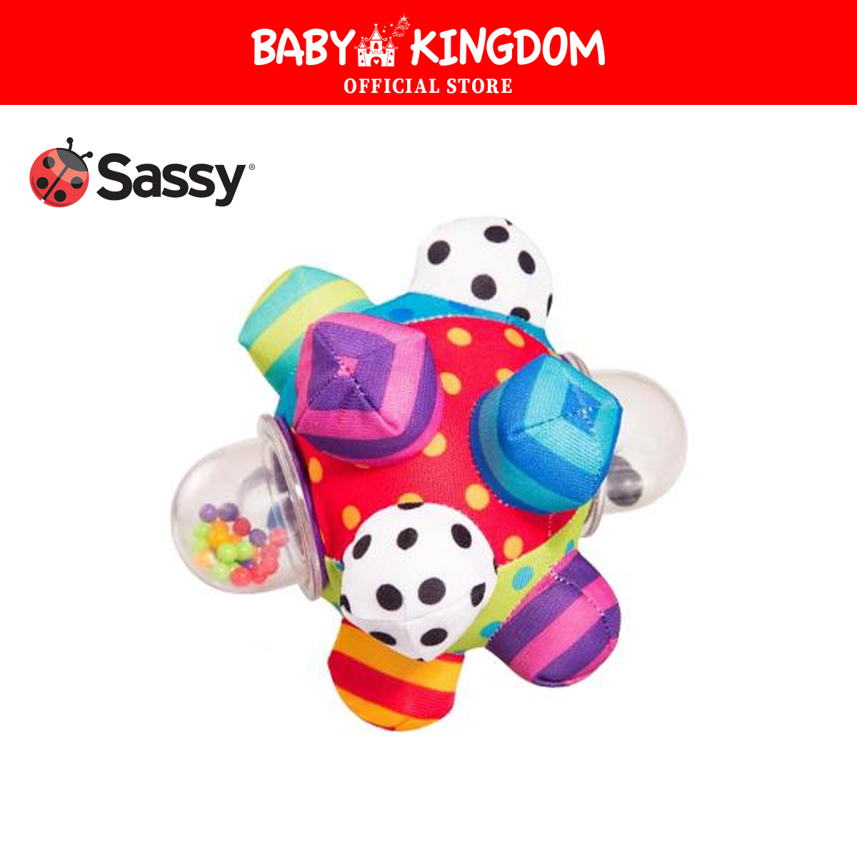 Sassy bumpy 2024 ball toy