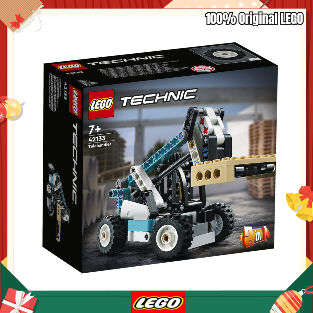 【Official】 LEGO 42133 Technic Telehandler 7+