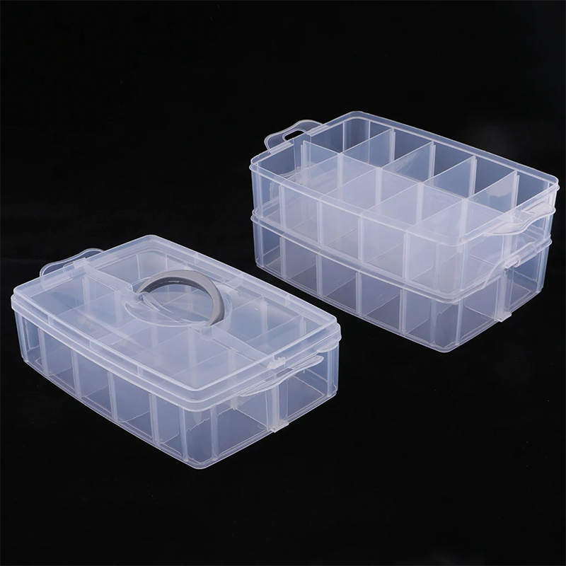 3%20Layer%20Stackable%20Clear%20Plastic%20Jewelry%20Beads%20Box%20Organizer%20Storage%20Case%20Container%20With%20Adjustable%20Dividers%2030%20Grids%E3%80%80Junna%20-%20Image%204