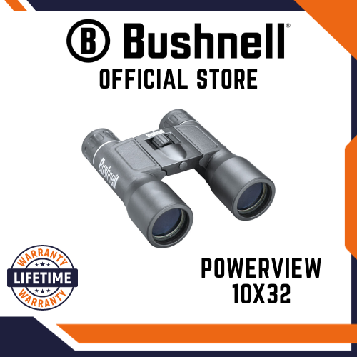 Bushnell Binoculars Powerview 10x32 (131032) Limited Lifetime