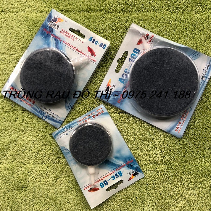 Đĩa sủi oxy 4cm, 6cm, 8cm, 10cm cho hồ cá bể cá thủy sinh (dùng với máy sủi oxy)