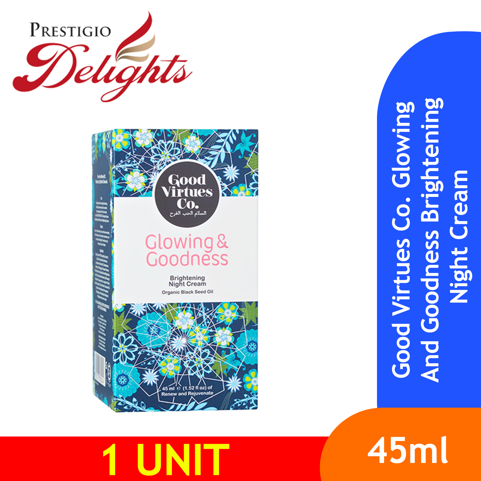 good virtues co night cream