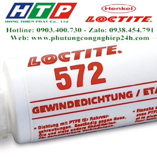 Keo dán làm kín ren loctite 572 - 250ml