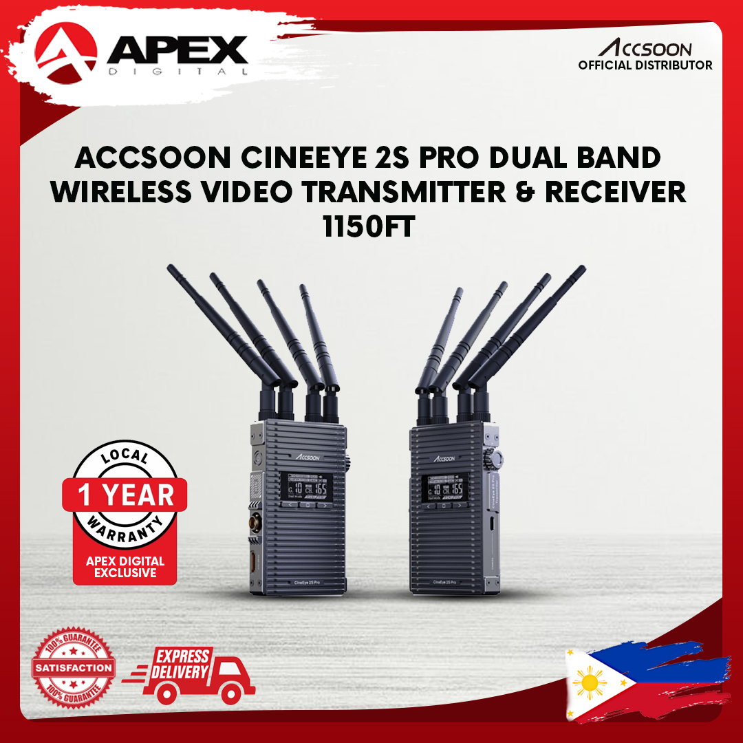 ACCSOON CINEEYE 2S PRO DUAL BAND WIRELESS VIDEO TRANSMITTER AND