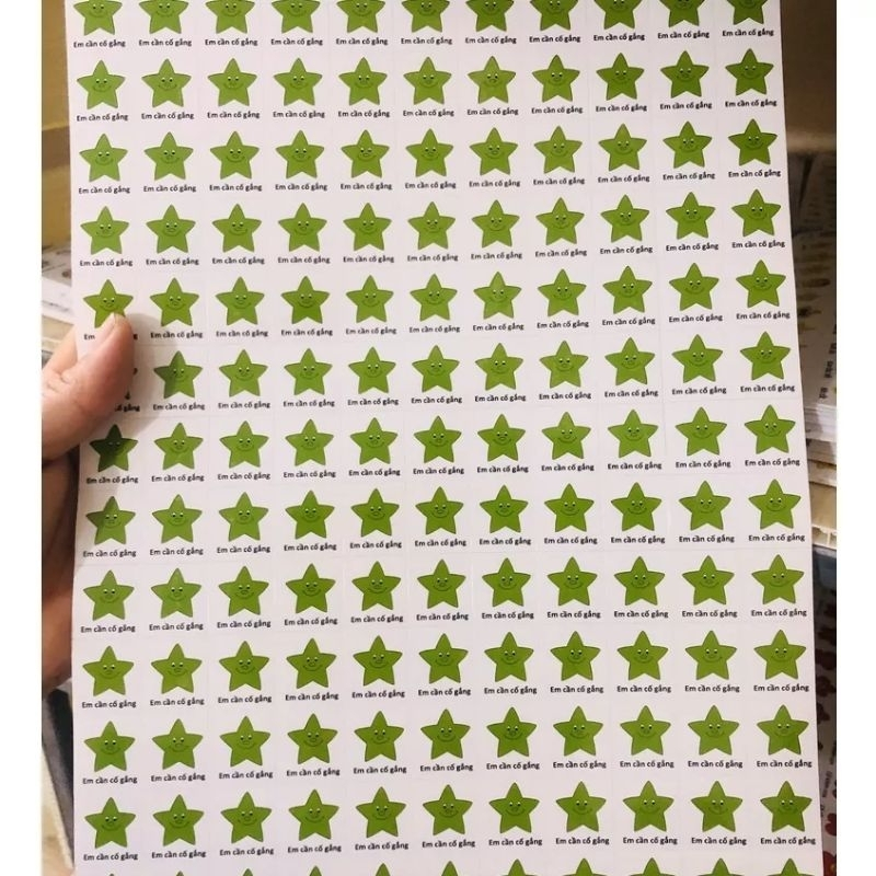 Sticker Khen Thưởng Bé Chăm Ngoan