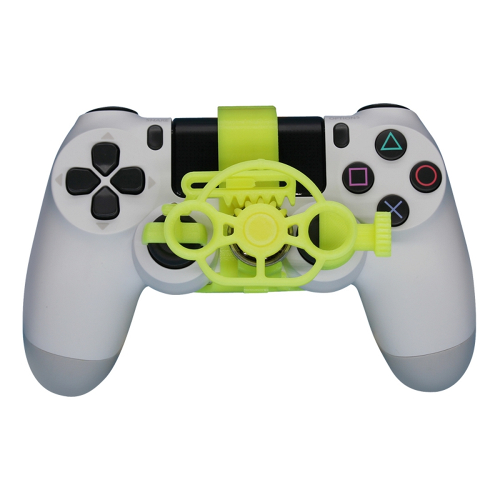 Cho PS4 Điều Khiển Trò Chơi Đua Xe Mini Chỉ Đạo 3D In Ấn Bánh Xe Phụ Trợ Điều Khiển Bộ điều khiển trò chơi Giả Lập Gamepad