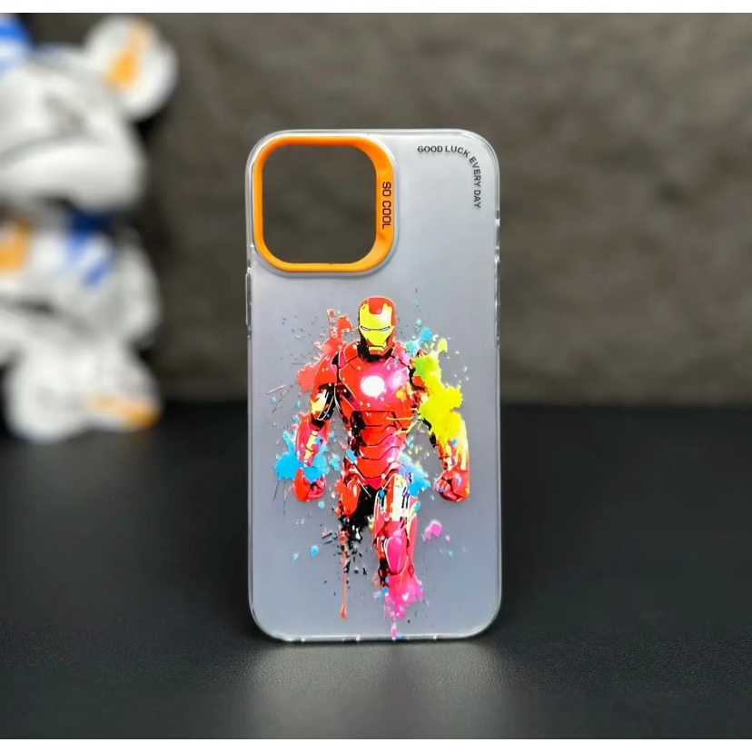 The Hulk Spider-Man Hard case for iPhone 12 pro max case iPhone11 iPhone13 iPhone14 Pro Max Phone Cover Iron Man