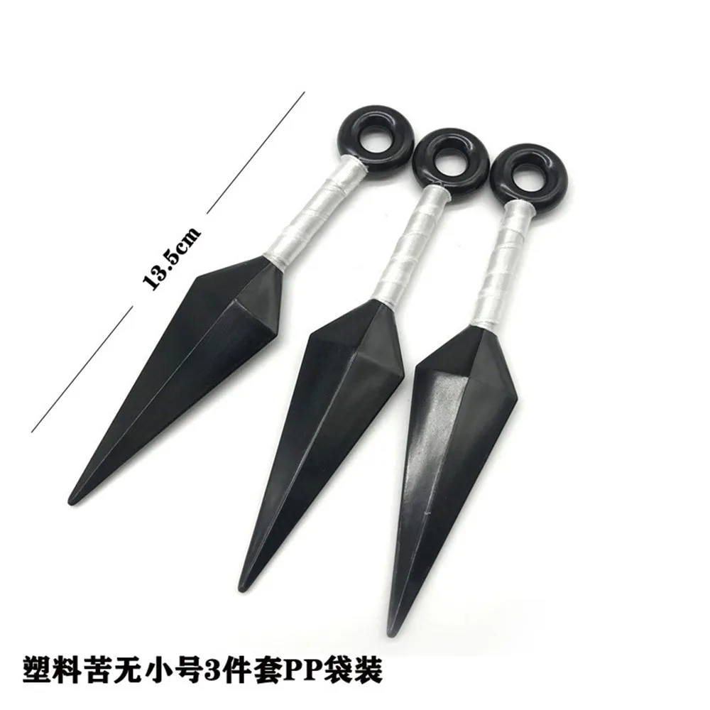 Anime Naruto Ninja Uzumaki Kunai Throwing Uzumaki Naruto Kunai Cosplay Props Plastic Action Figure Toys Action Figures. 
