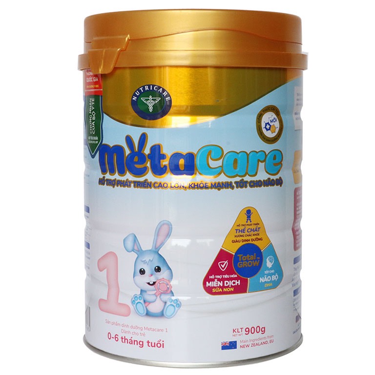 (Date mới) Sữa Metacare số 1,2,3,4 900g