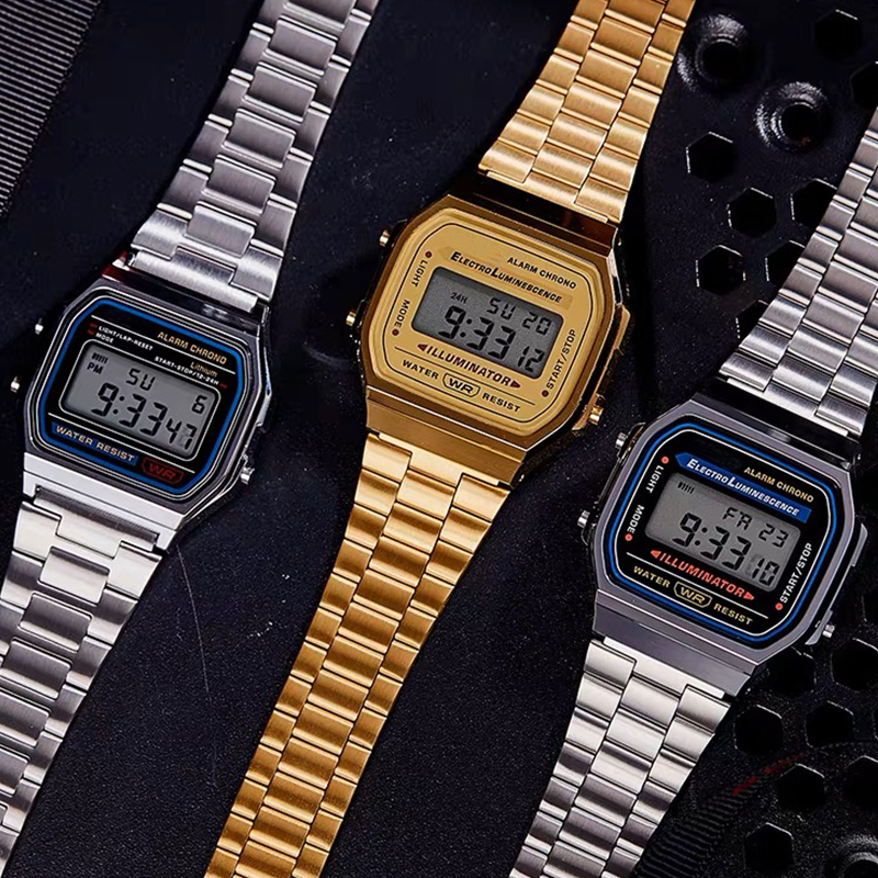 Vintage%20Digital%20Men's%20Watches%20F91w%20Luxury%20Stainless%20Steel%20Link%20Wrist%20Watch%20Band%20Business%20Electronic%20Women%20Clock%20Reloj%20Hombre%20-%20Image%209