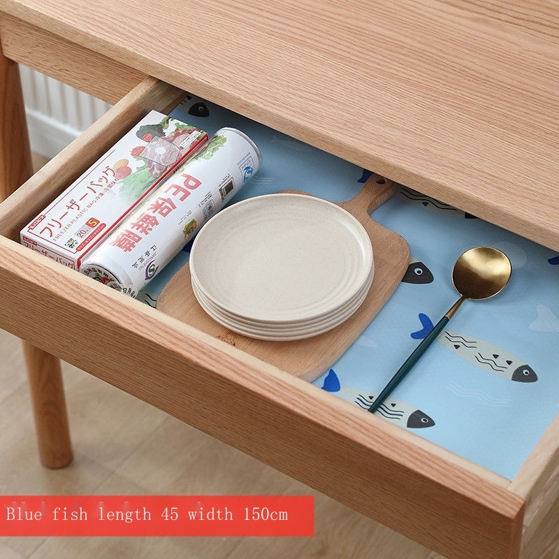 Ambry drawer mat mat paper dampproof mat adhesive wardrobe shoe ark of