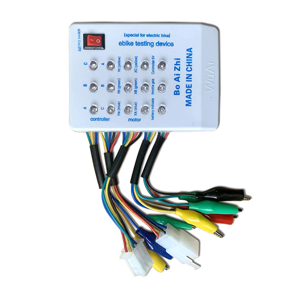 Brushless Motor Tester Ebike Testing Device Car Repair Tool Universal Electric Vehicle Controller Detector Hall Tester