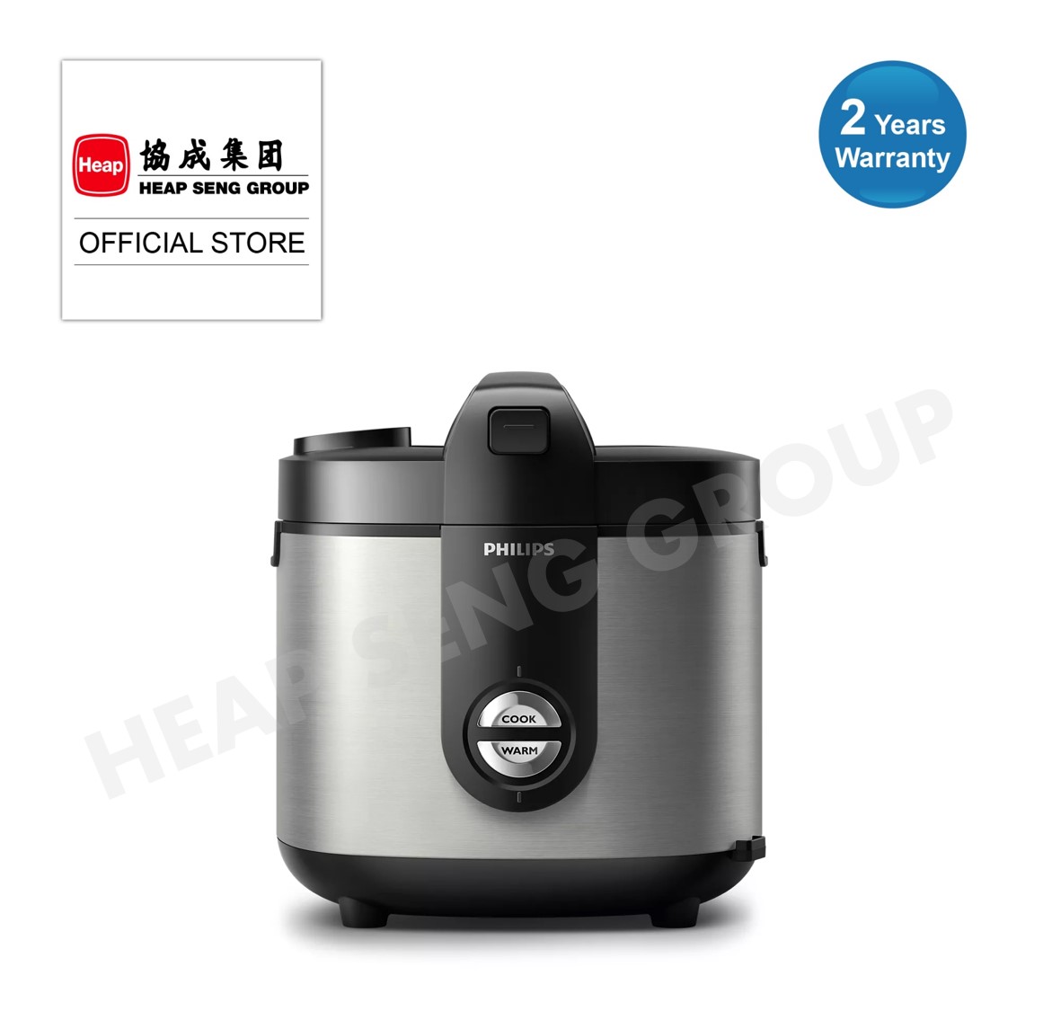 Philips 2L Rice Cooker Nasi Premium+ - HD3138/62 (8.8) | Lazada Singapore