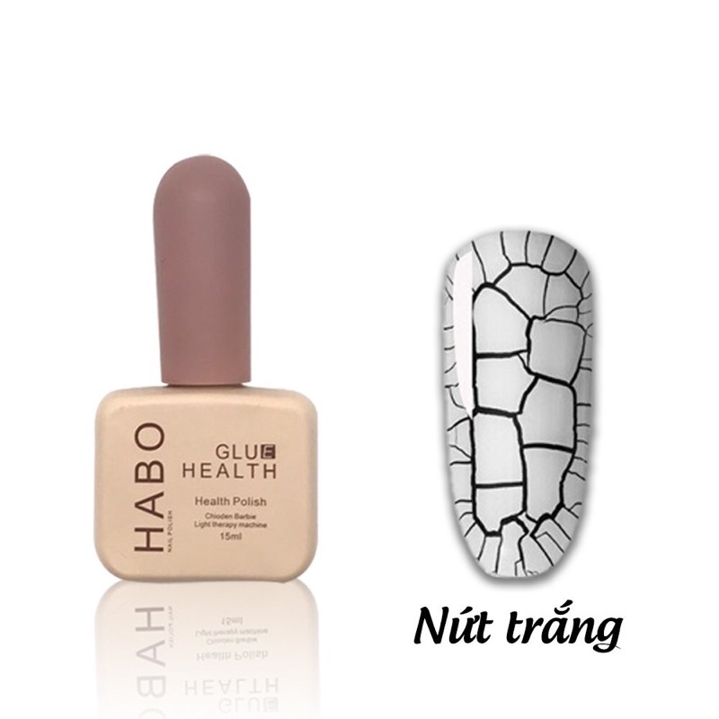 Sơn Nứt Habo Đen Trắng Nail - sinailmi