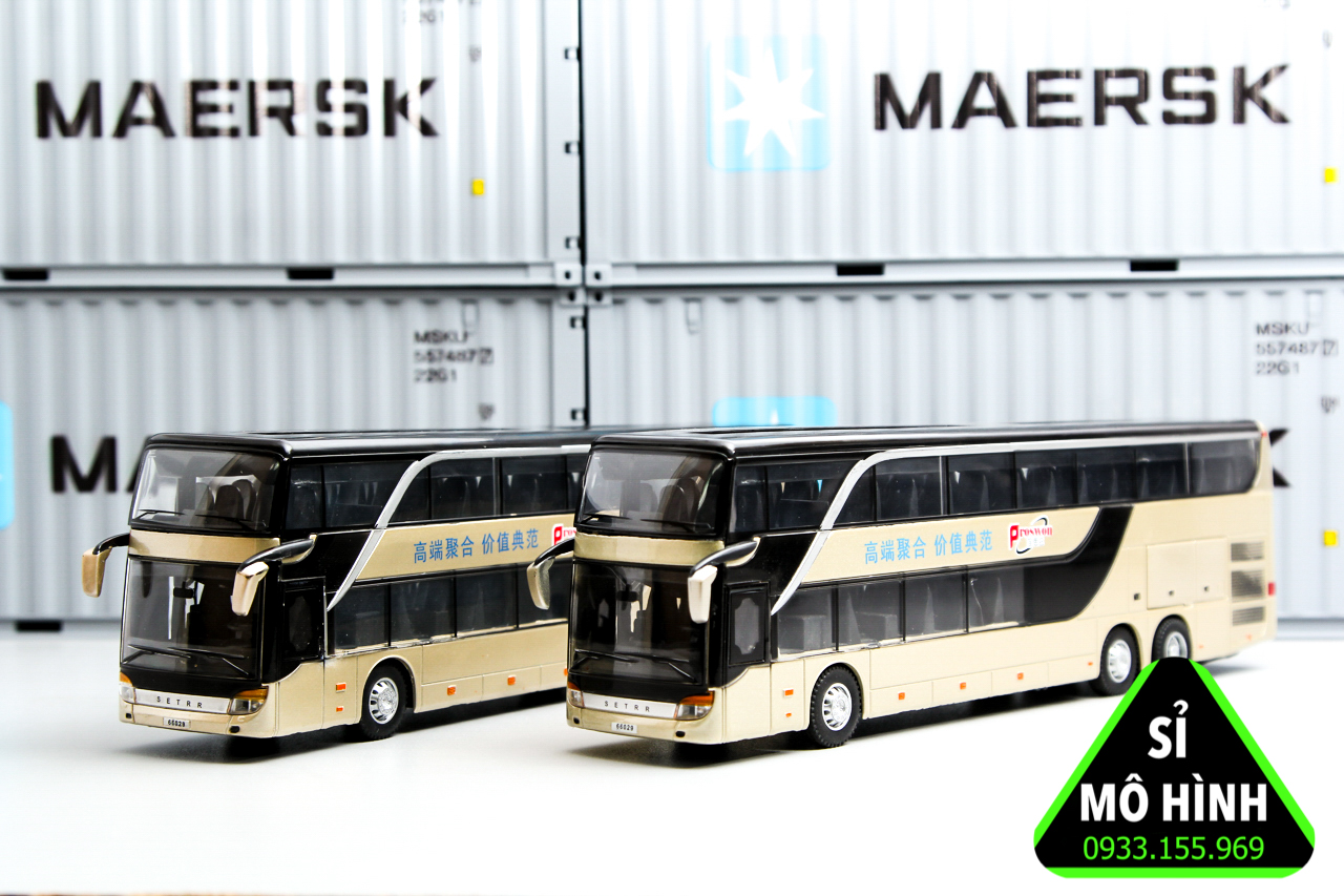 [HCM][ Sỉ Mô Hình ] Mô hình xe khách xe bus hai tầng