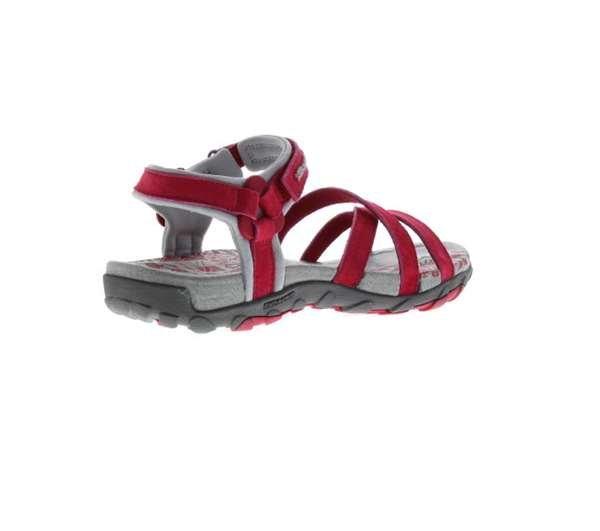 Karrimor Womens Salina Leather Ladies Walking Sandals Raspberry