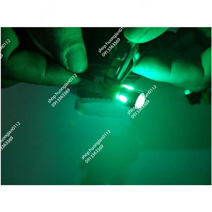 Đèn led xi nhan xe máy đề mi 6 tim led giá 1 chiếc