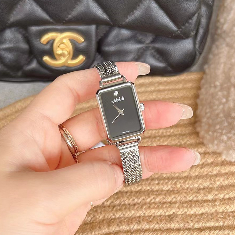 Mishali%20Millisa%20Tiktok%20female%20wheat%20ear%20with%20square%20net%20red%20women's%20watch%20Advanced%20feeling%20net%20belt%20women's%20watch%20-%20Image%203