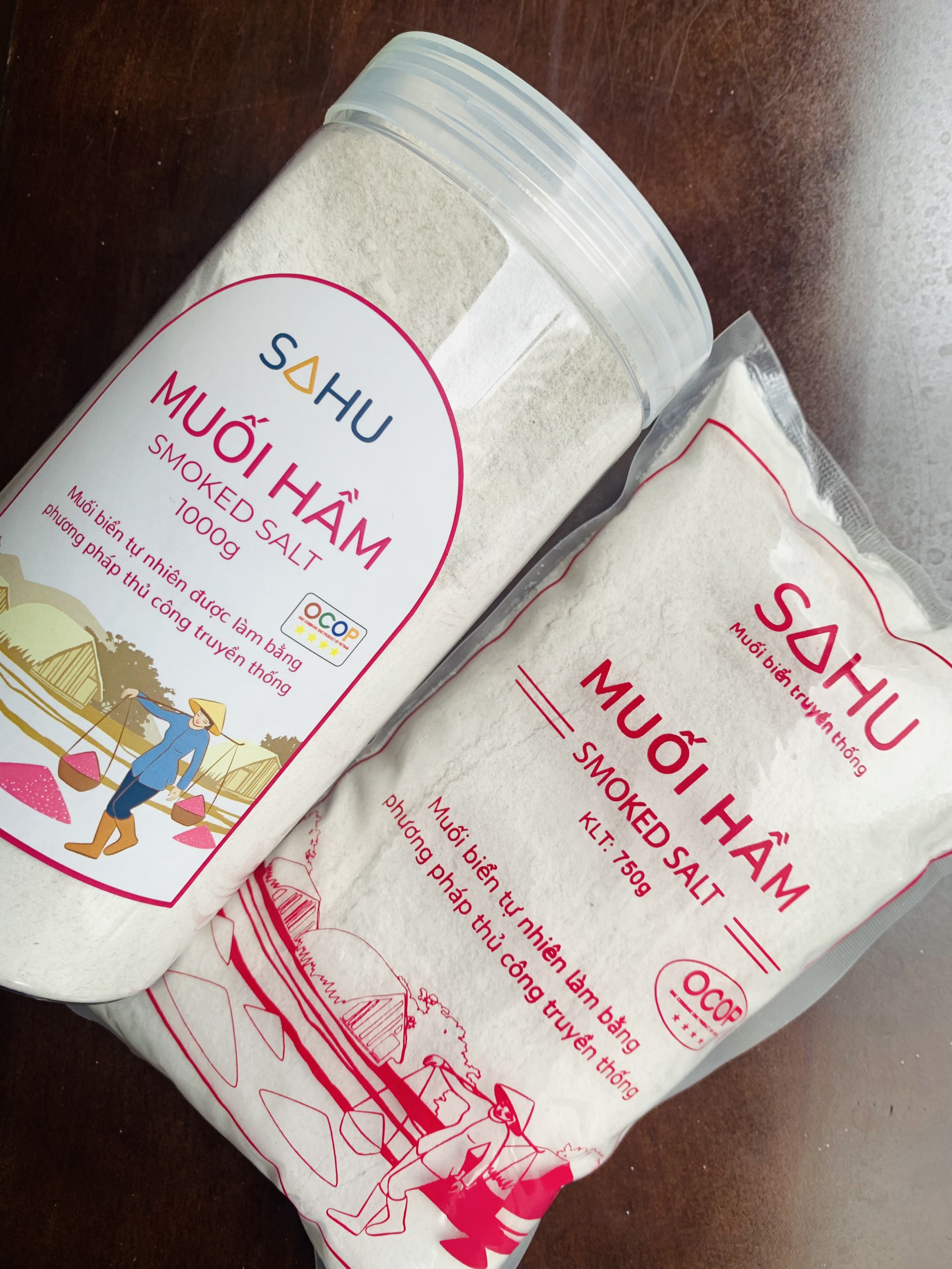 Sea Salt SaHu - Vietnamese traditional sea salt