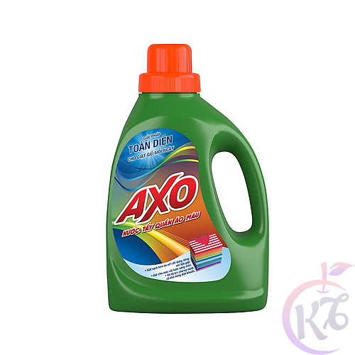 Nước tẩy quần áo AXO chai 800ml hương Thông Xanh - khử mùi, thơm lâu