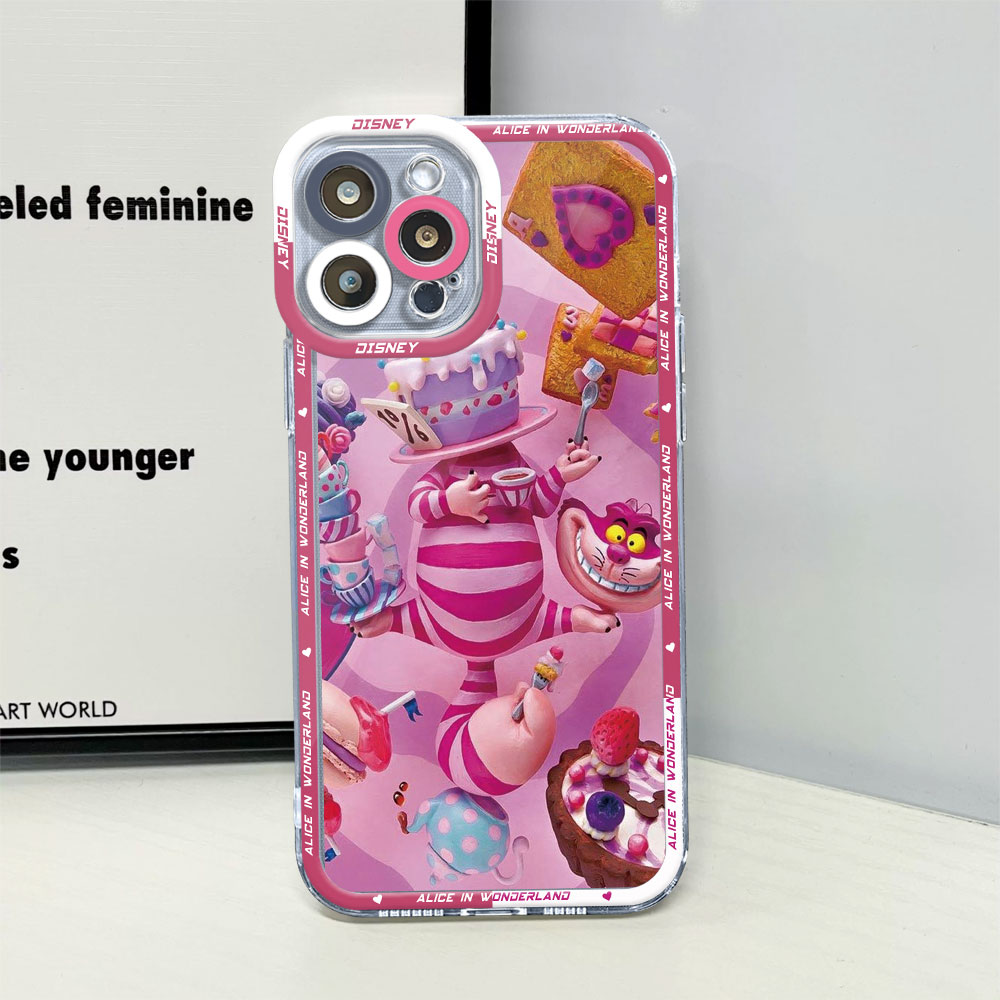 NEW%20Aweisuan%20Disney%20Cheshire%20Cat%20Alice%20in%20Wonderland%20Phone%20Case%20for%20Apple%20iPhone%2015%20Pro%20Max%208%2012%20Mini%2011%20Pro%20X%20XS%20SE%2013%2014%20Plus%20XR%207%206s%20Cover%20-%20Image%202