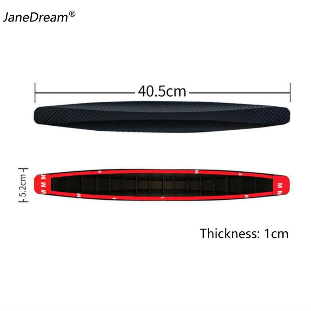 JaneDream 2Pcs Car Bumper Protector Strip Guard Corner Protection Strips Scratch Protector Crash Blade Anti-collision Guard Lip Stickers BYD ATTO 3