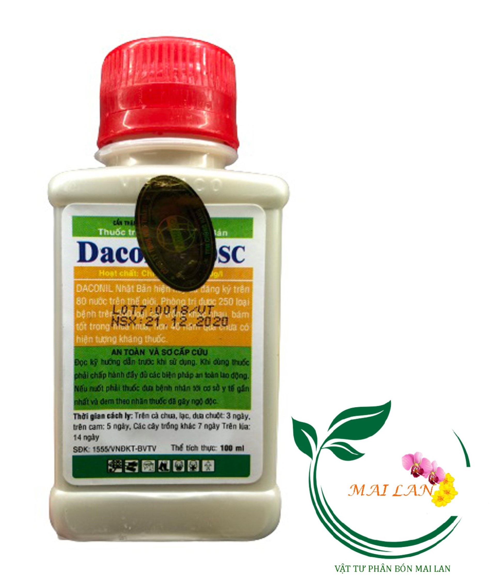 Thuốc Trị Nấm Bệnh Daconil 500SC - #153A# 100ml