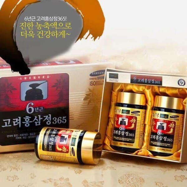 Cao Hồng Sâm 365 Hàn Quốc hỗ trợ sức khỏe