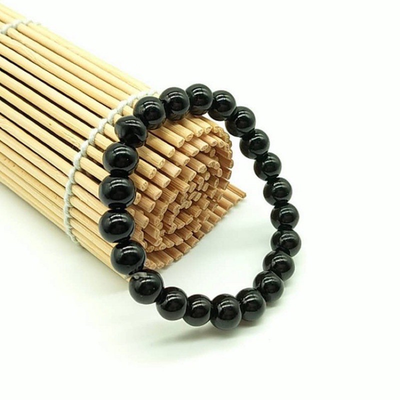 Chuỗi Vòng Đá Đen May Mắn