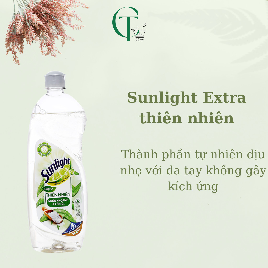 Nước rửa bát (chén) Sunlight chai 750ml