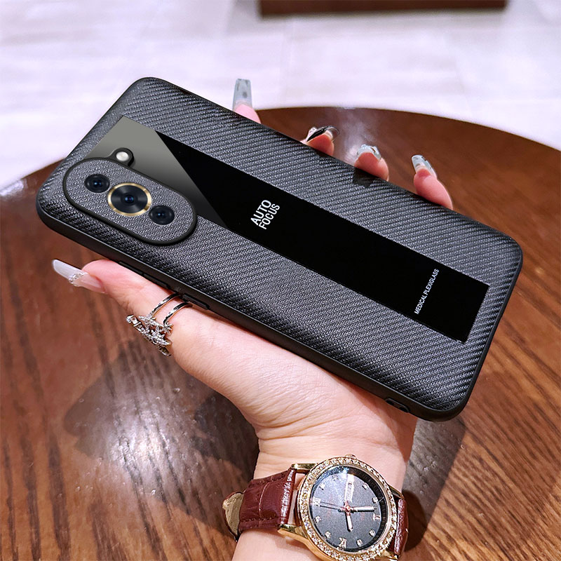 For Huawei Nova 6 7 7i 8 9 10 Pro Case Fluff Luxury Sheepskin Silicone Soft Business All-Inclusive Leather Anti-knock for Huawei Nova 6 7 9 8 10 SE Phone casing