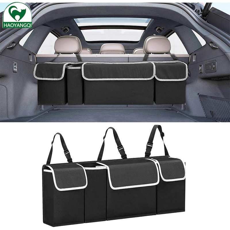 Oxford cloth car trunk storage bag Car rear seat back hanging bag Car storage bag Car storage bag