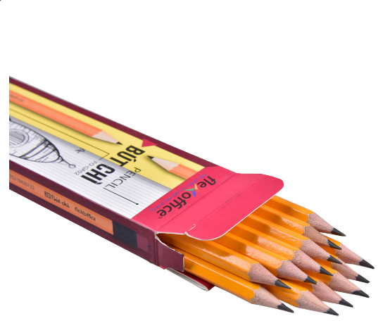 Bút chì gỗ 2B Flexoffice FO-GP02 (12 cây/ hộp)