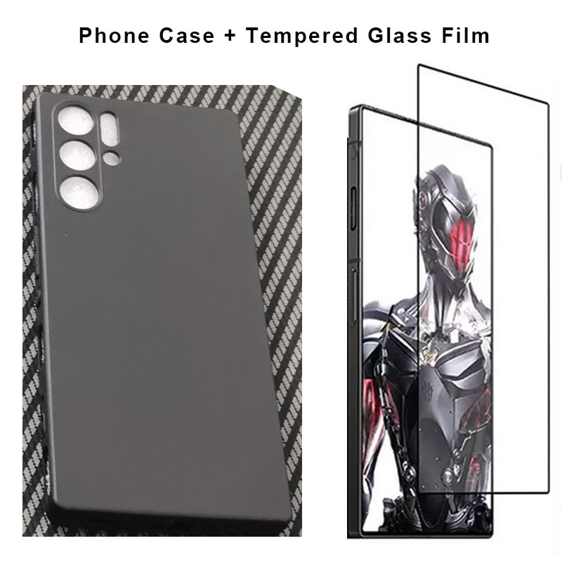 For nubia red magic 9 pro plus for redmagic 9pro plus phone case soft tpu silicone cover nx769j for redmagic 9 pro+