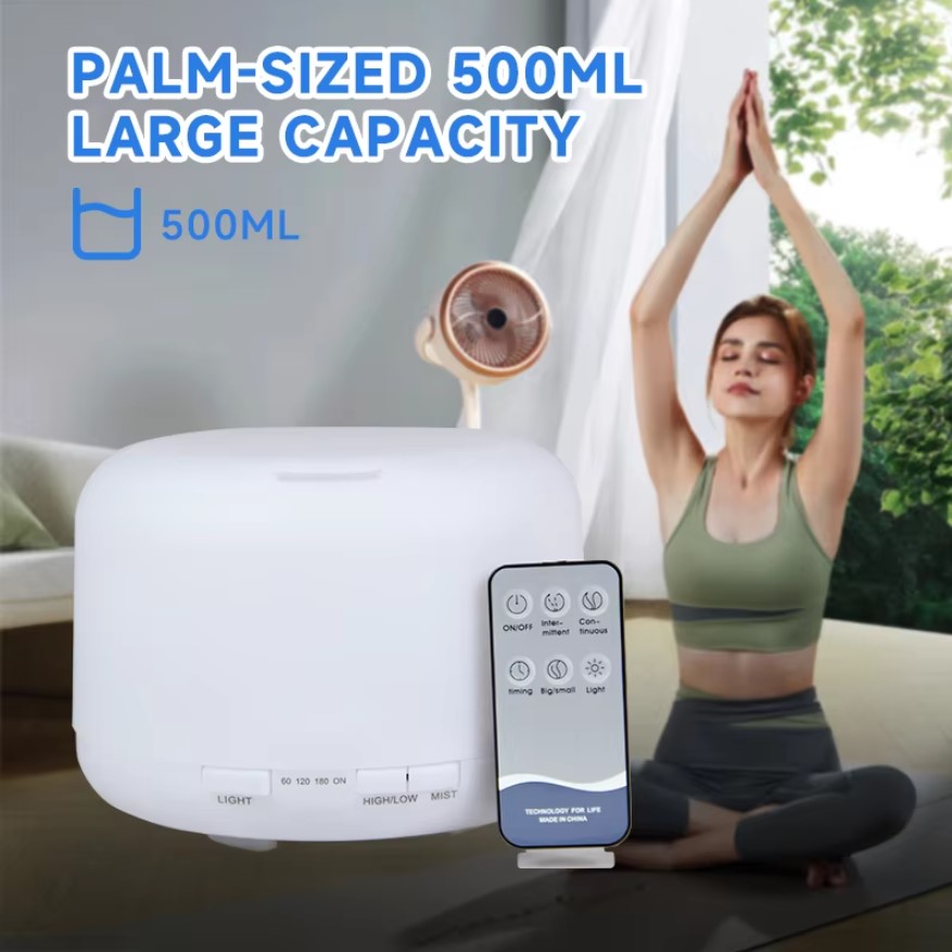 Electric%20Air%20Humidifier%20Aroma%20Diffuser%20500ML%20Ultrasonic%20Cool%20Mist%20Maker%20Fogger%20LED%20Remote%20Control%20Essential%20Oil%20Diffuser%20-%20Image%203