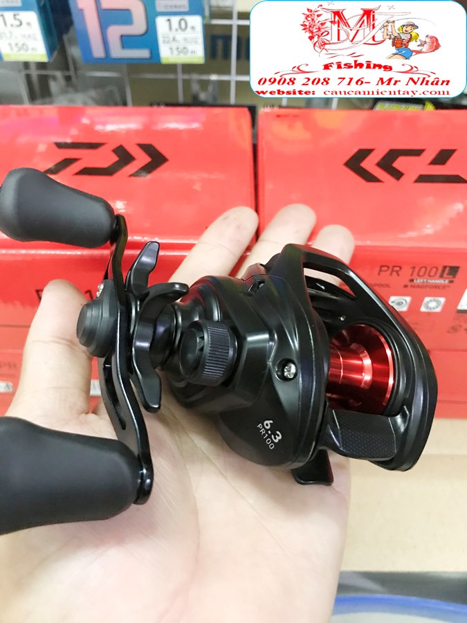 Máy Câu Ngang Daiwa PR100 Tay Trái