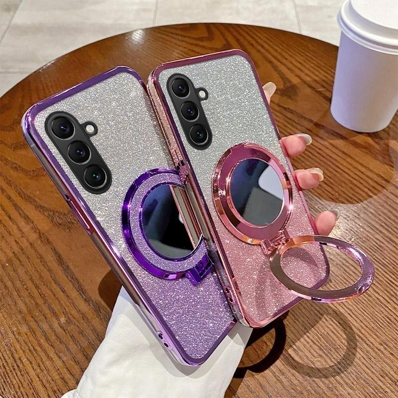 New%20Phone%20case%20Smasung%20A07%20A17%20with%20Makeup%20Mirror%20Holder%20Stand%20Luxury%20Shiny%20Gradient%20Plating%20Glitter%20Slim%20For%20Samsung%20Galaxy%20A07%20A17%20case%20-%20Image%203