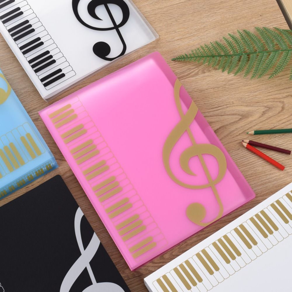 ROBERTA Musician Multi-layer Document Container A4 Paper Folder File Organizer Student Music Score Folder Piano Paper Sheets Folder Music Score Storage Organizer Document Storage Organizer