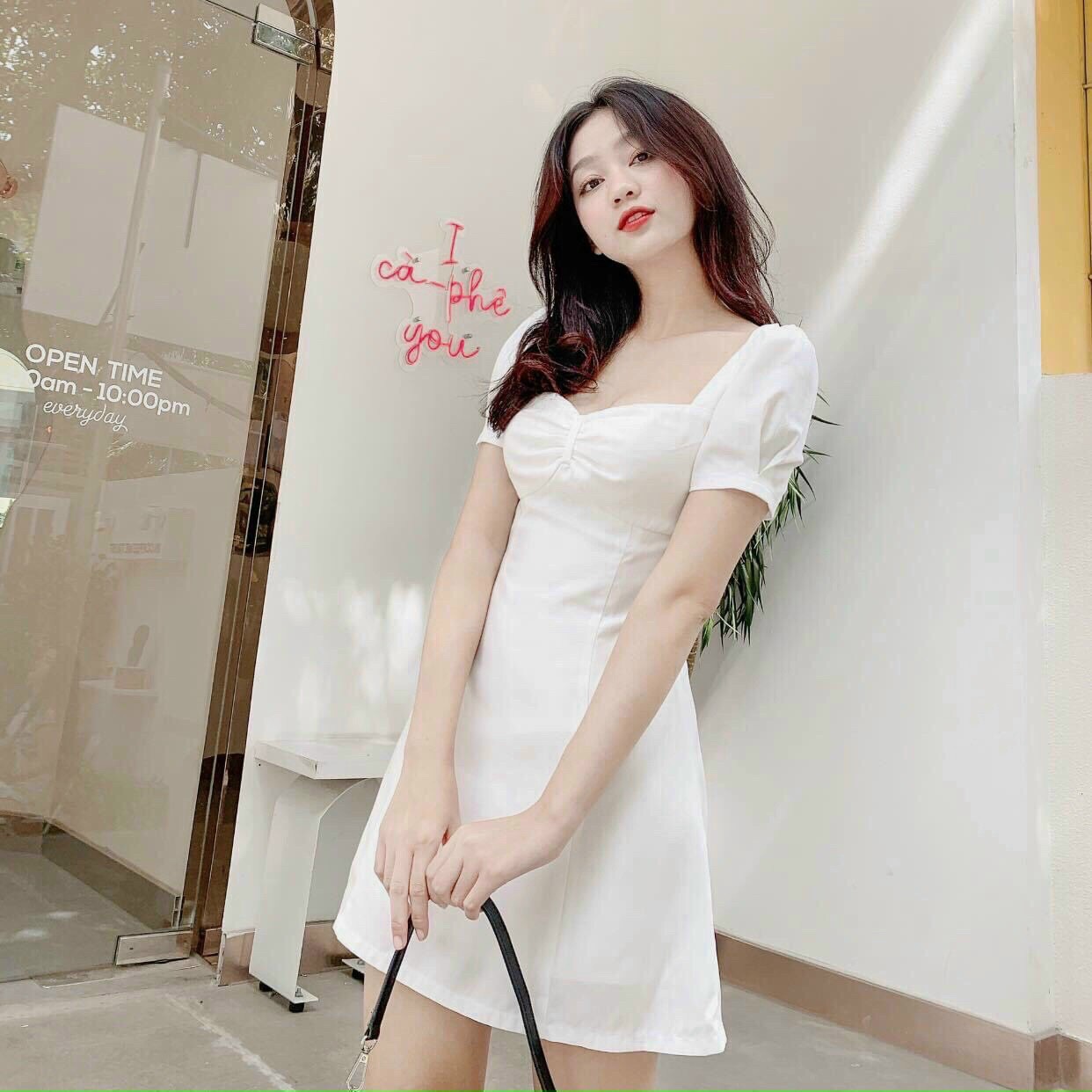 LIKEHER - ĐẦM NỮ D2268 MÀU ĐEN TRẺ TRUNG SIÊU TÔN DÁNG