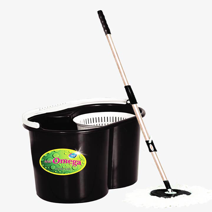 Bộ chổi lau nhà kok omega mop 360 độ thông minh