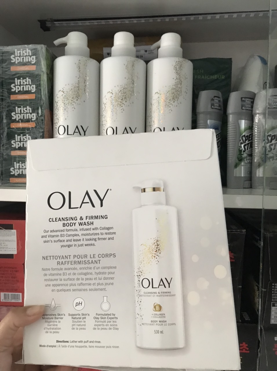 Sữa tắm Olay Collagen B3 530ml